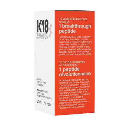 K18 Leave-In Molecular Repair Hair Mask 50ml