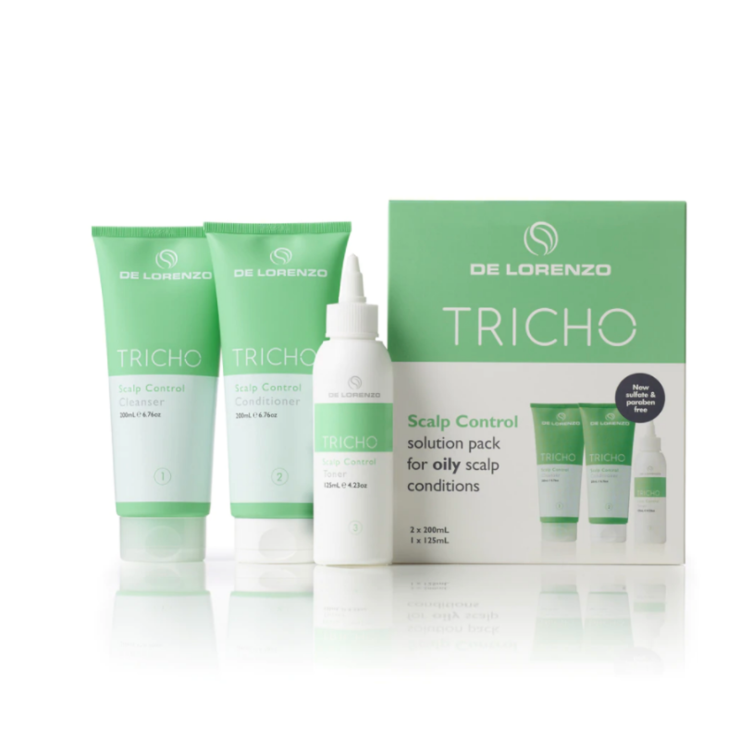 De Lorenzo Tricho Oily Scalp Control TRIO PACK