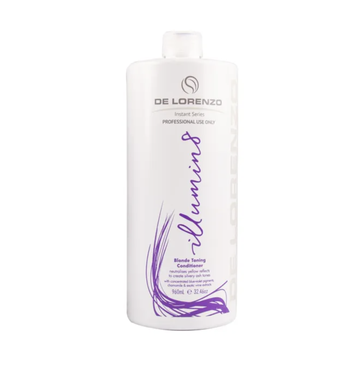 De Lorenzo Instant Illumin8 Blonde Toning Conditioner 960ml (With Pump)