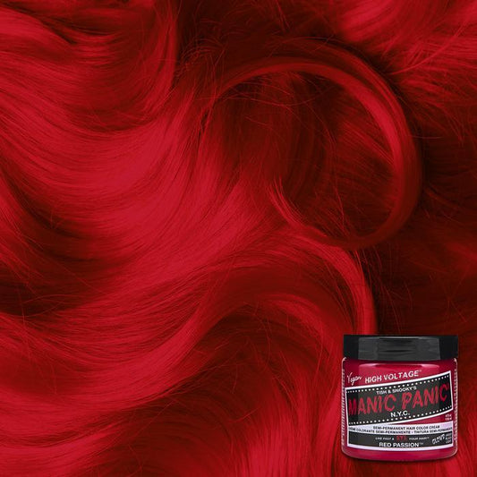 Manic Panic Red Passion 118ml High Voltage® Classic Cream Formula Hair Color