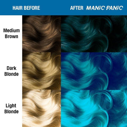 Manic Panic Atomic Turquoise 118ml Amplified™ Squeeze Bottle Formula Hair Color