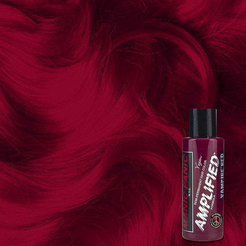 Manic Panic Vampire Red 118ml Amplified™ Squeeze Bottle Formula Hair Color