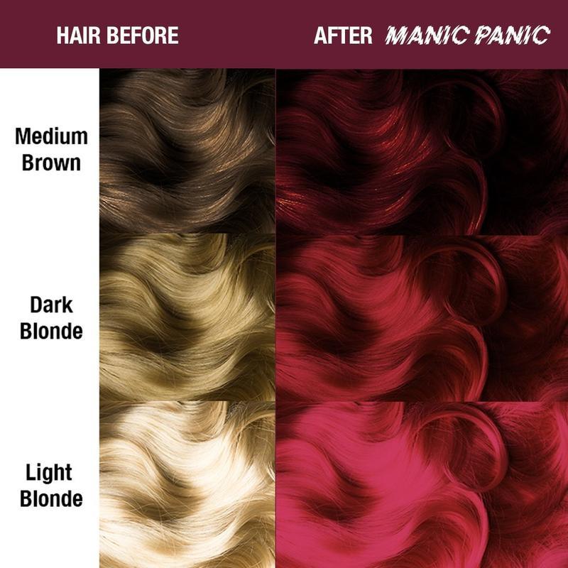 Manic Panic Vampire Red 118ml Amplified™ Squeeze Bottle Formula Hair Color